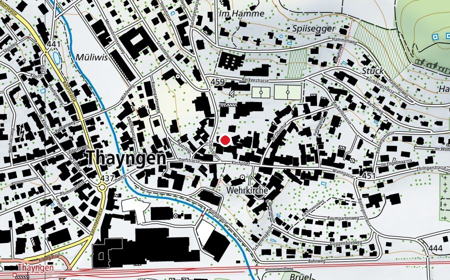 Mappa con la posizione di Kinderkrippe Kimi (Scuola dell’infanzia)