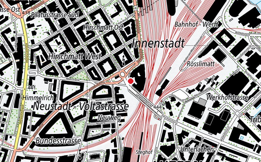 Mappa con la posizione di Kinderparadies (Scuola dell’infanzia)