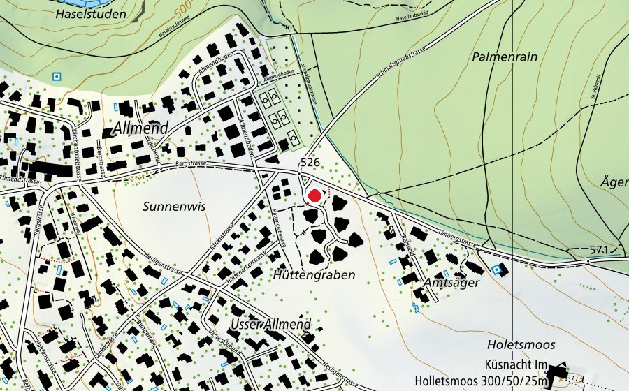 Mappa con la posizione di Kindertagesstätte LIFE (Scuola dell’infanzia)