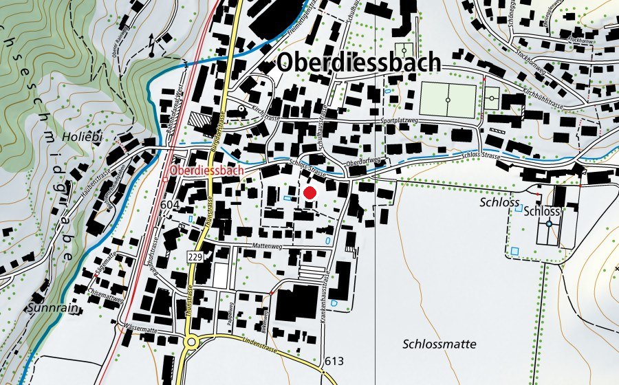 Mappa con la posizione di Kita Kinderpunkt (Scuola dell’infanzia)