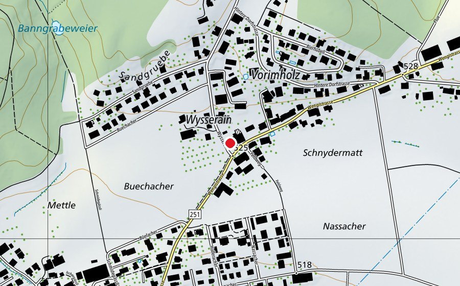Carte indiquant l’emplacement de KiTa Storchennest (École enfantine)