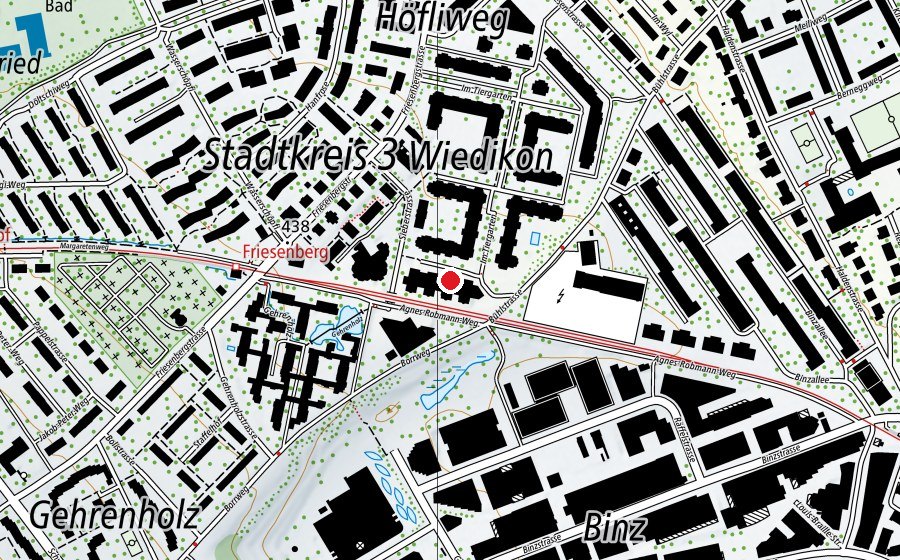 Mappa con la posizione di Krippe Kinderparadies (Scuola dell’infanzia)