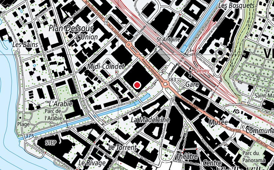 Mappa con la posizione di La Bambinette (Scuola dell’infanzia)