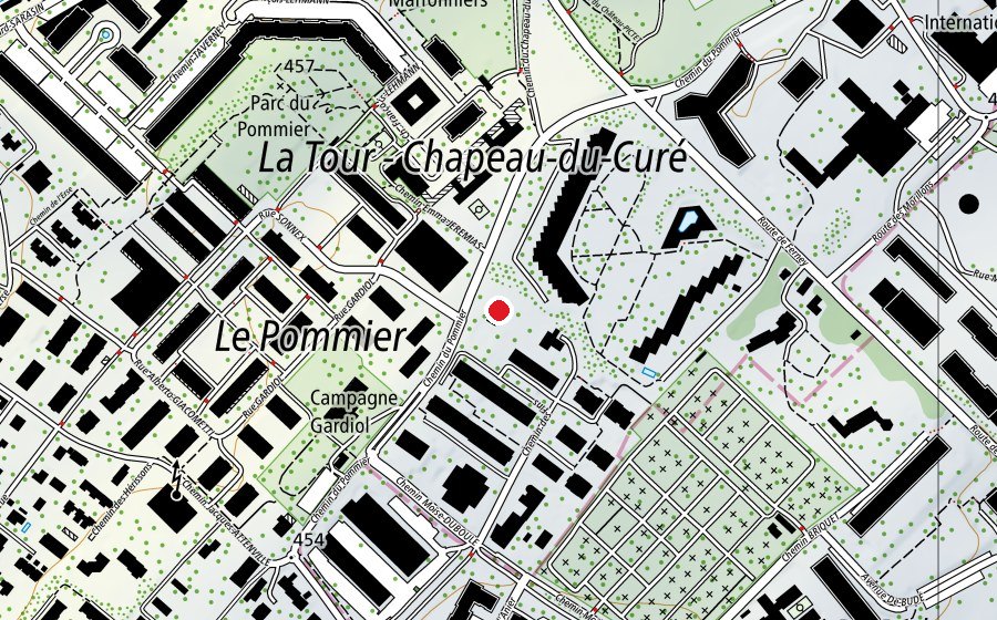 Mappa con la posizione di La Bulle d'Air (Scuola dell’infanzia)