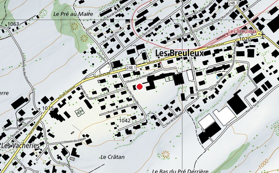 Mappa con la posizione di La Maison de l'enfance (Scuola dell’infanzia)