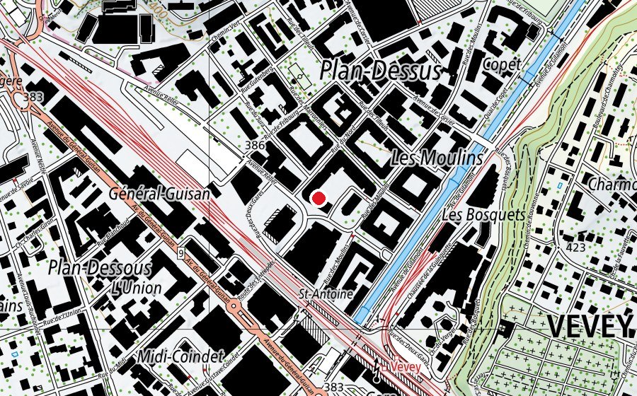 Mappa con la posizione di La Maison Ou'Verte Riviera (Scuola dell’infanzia)