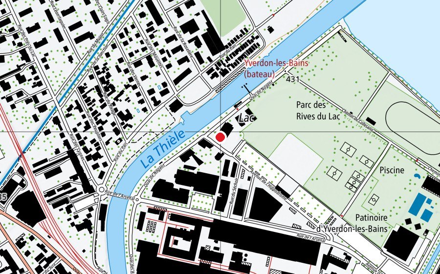 Mappa con la posizione di Le P'tit Phare (Scuola dell’infanzia)