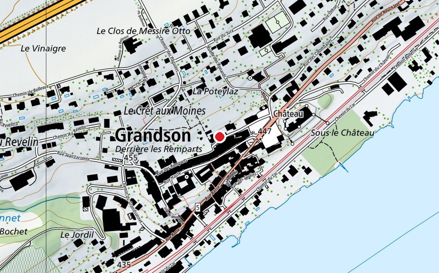 Map showing the location of Le Papayou (Kindergarten)
