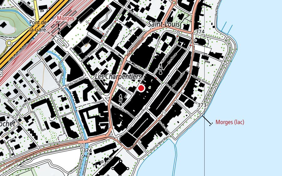 Mappa con la posizione di Les P'tits Loups (Scuola dell’infanzia)
