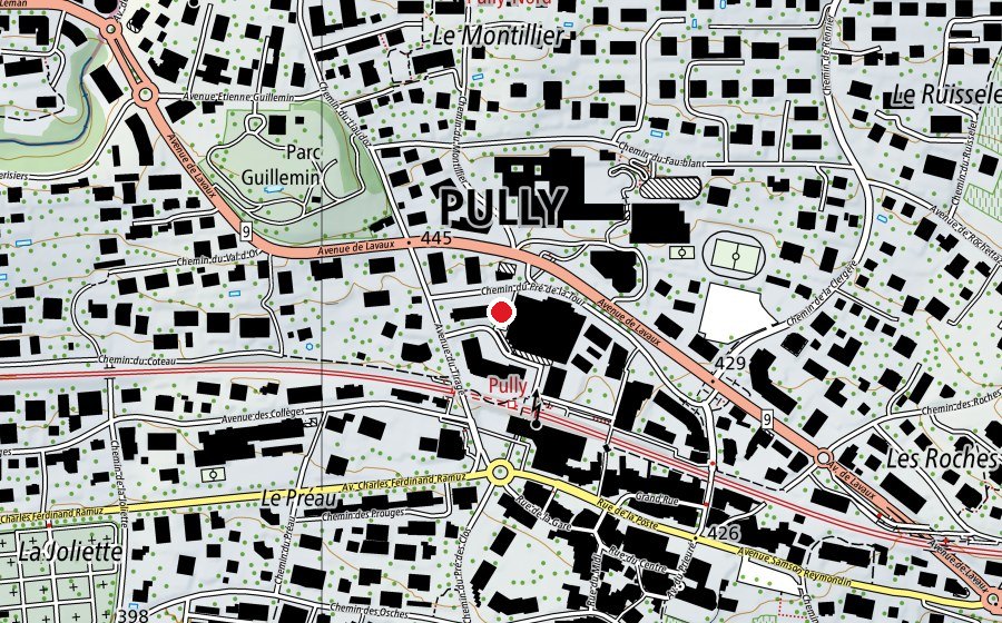 Map showing the location of Nurserie la Tourterelle (Kindergarten)