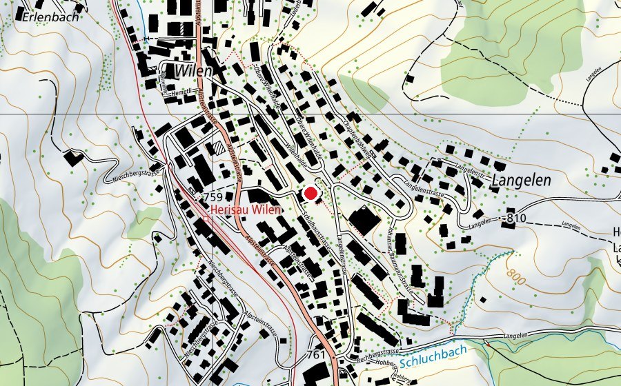 Mappa con la posizione di Obere Säge (Scuola dell’infanzia)