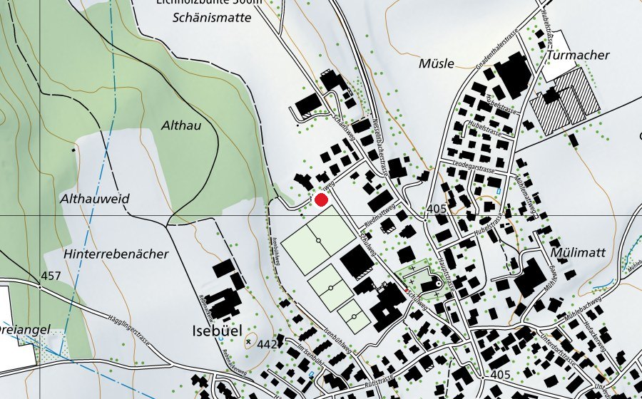 Mappa con la posizione di Riedmatte (Scuola dell’infanzia)