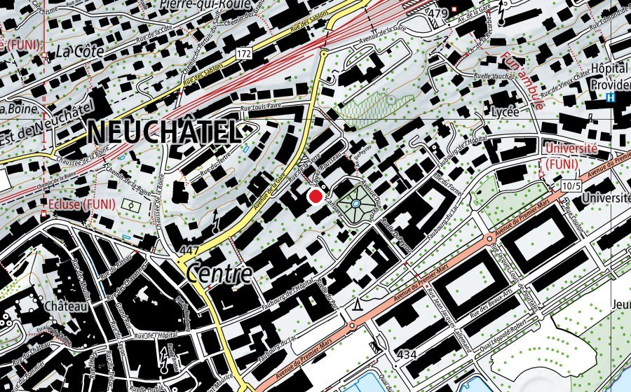 Mappa con la posizione di Scoubidou (Scuola dell’infanzia)