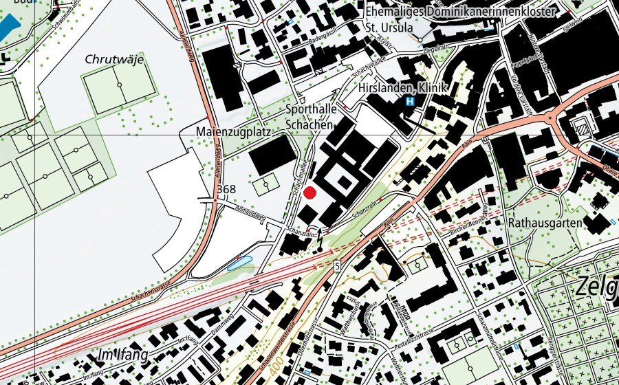 Mappa con la posizione di small Foot (Scuola dell’infanzia)