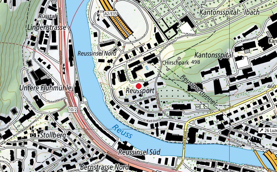 Mappa con la posizione di small Foot (Scuola dell’infanzia)