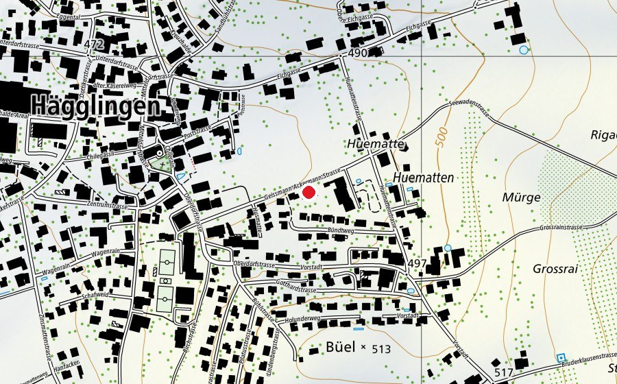 Mappa con la posizione di Städtischer Kindergarten (Scuola dell’infanzia)