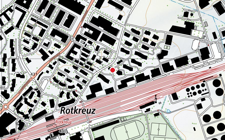 Carte indiquant l’emplacement de Swiss International School Kindergarten (École enfantine)
