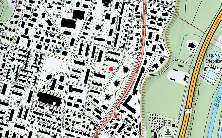 Mappa con la posizione di Thiersteiner (Scuola dell’infanzia)