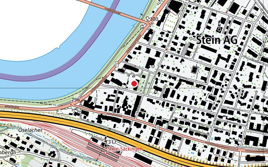 Mappa con la posizione di Vierfachkindergarten (Scuola dell’infanzia)