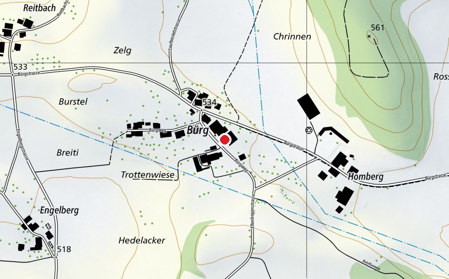 Mappa con la posizione di Wald-, Buurehof- & Pony-Spielgruppe & Kindergarten (Scuola dell’infanzia)