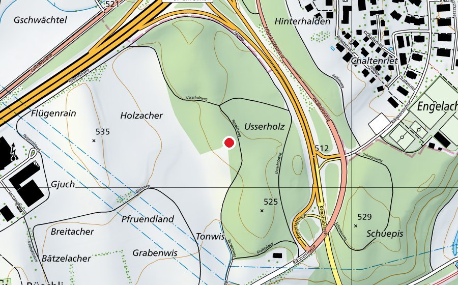 Mappa con la posizione di Waldspielgruppe (Scuola dell’infanzia)