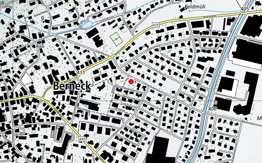 Map showing the location of Wisli (Kindergarten)