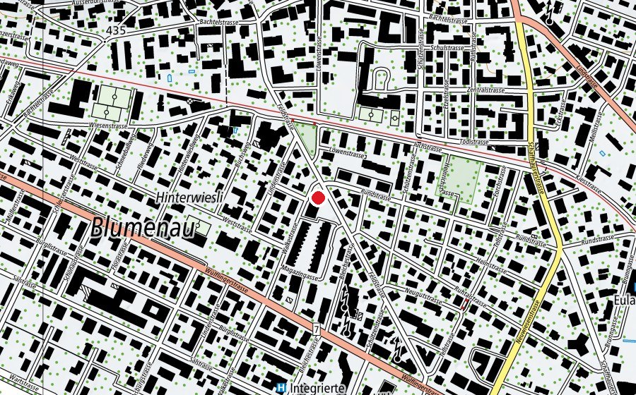 Mappa con la posizione di Akidemy (Asilo nido)
