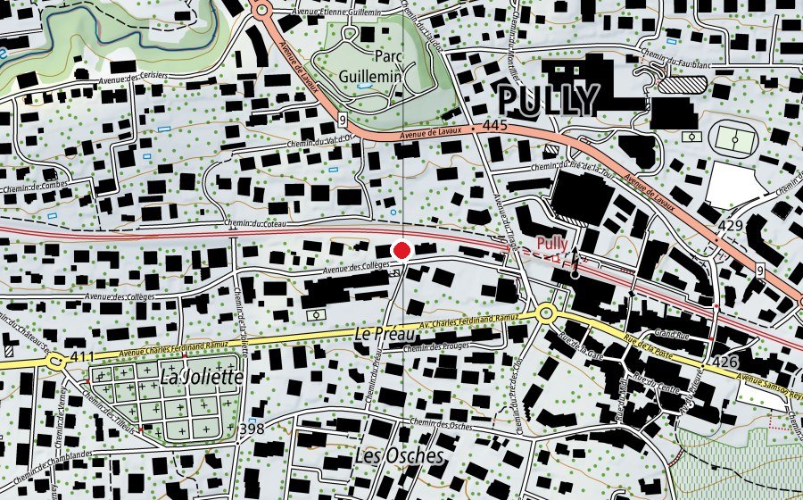 Carte indiquant l’emplacement de APEMS Jules Loth (Crèche)