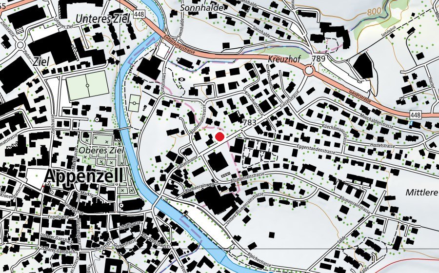 Map showing the location of Chinderhort (Childcare)