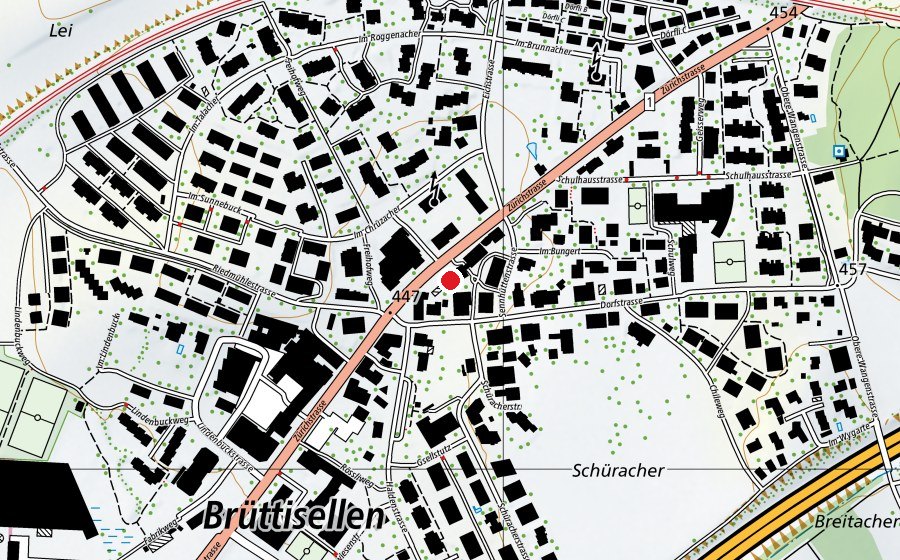 Map showing the location of CocoBello (Childcare)
