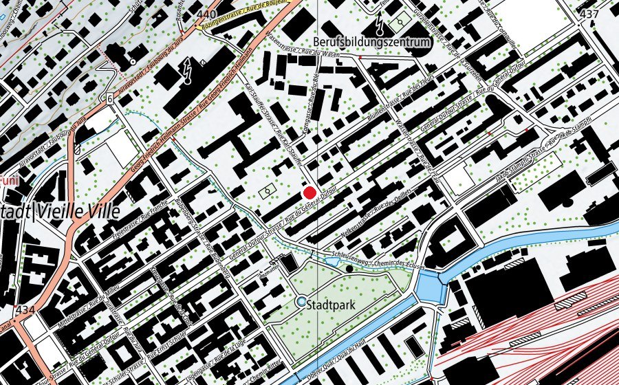 Carte indiquant l’emplacement de Crèche Des Petits Pingouins (Crèche)