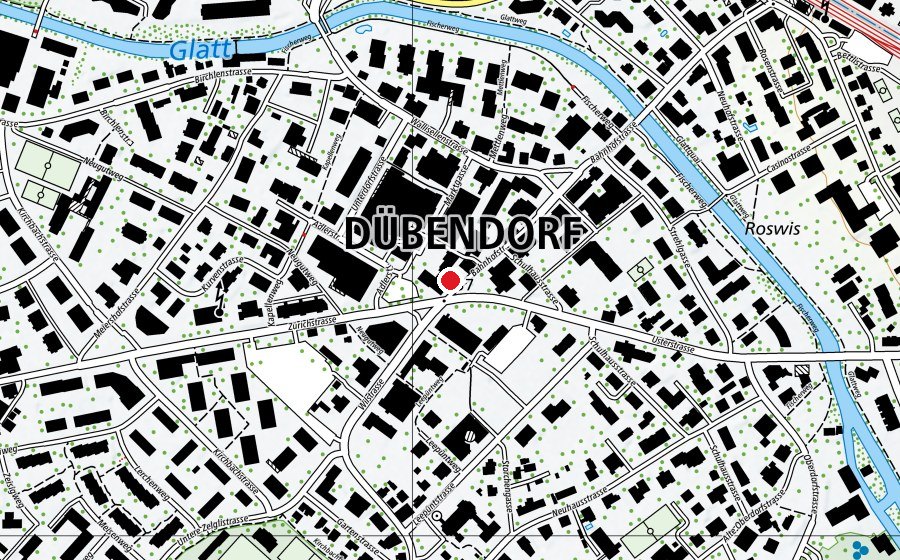 Carte indiquant l’emplacement de Fugu Kinderkrippe (Crèche)