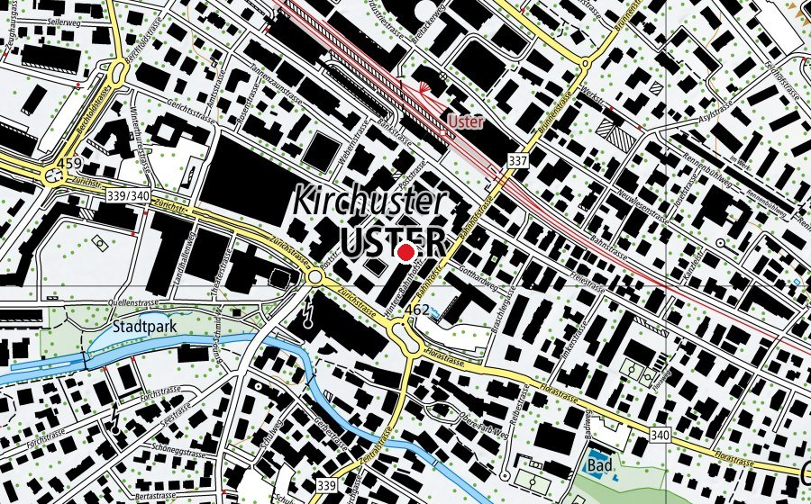 Carte indiquant l’emplacement de Fugu Kinderkrippe (Crèche)