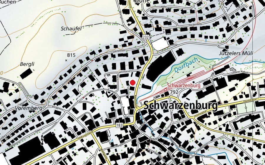 Carte indiquant l’emplacement de Generationehuus (Crèche)