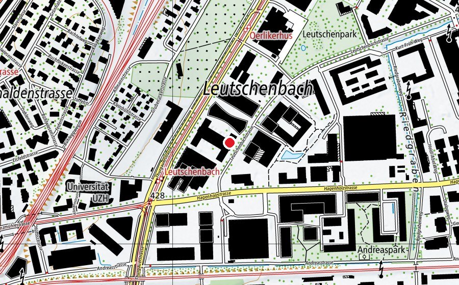 Map showing the location of globegarden childcare (Childcare)