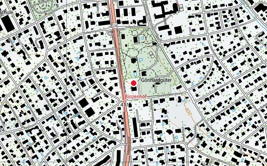 Mappa con la posizione di GönHort (Asilo nido)