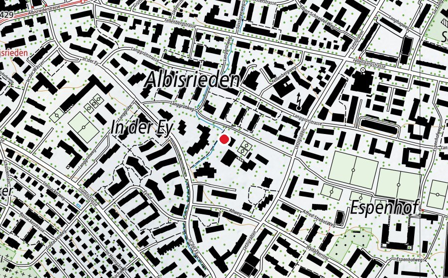 Map showing the location of Hort Altweg (Childcare)