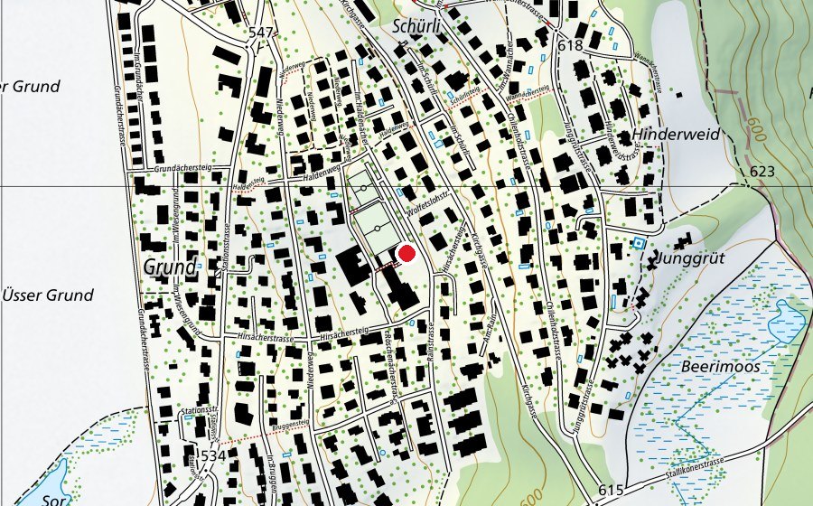 Carte indiquant l’emplacement de Hort Wolfetsloh (Crèche)