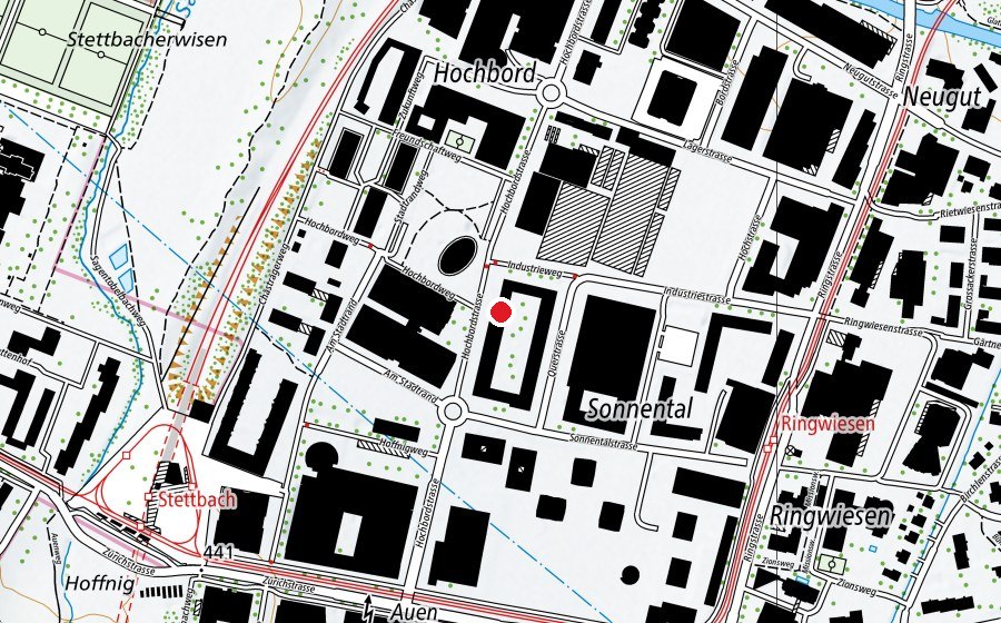 Mappa con la posizione di Joey's Kinderkrippe (Asilo nido)