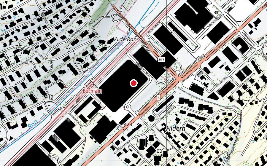 Map showing the location of Kids-Atelier (Childcare)