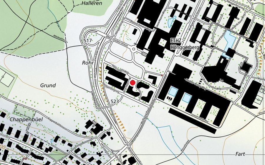 Mappa con la posizione di kihz Feyerabend (Asilo nido)