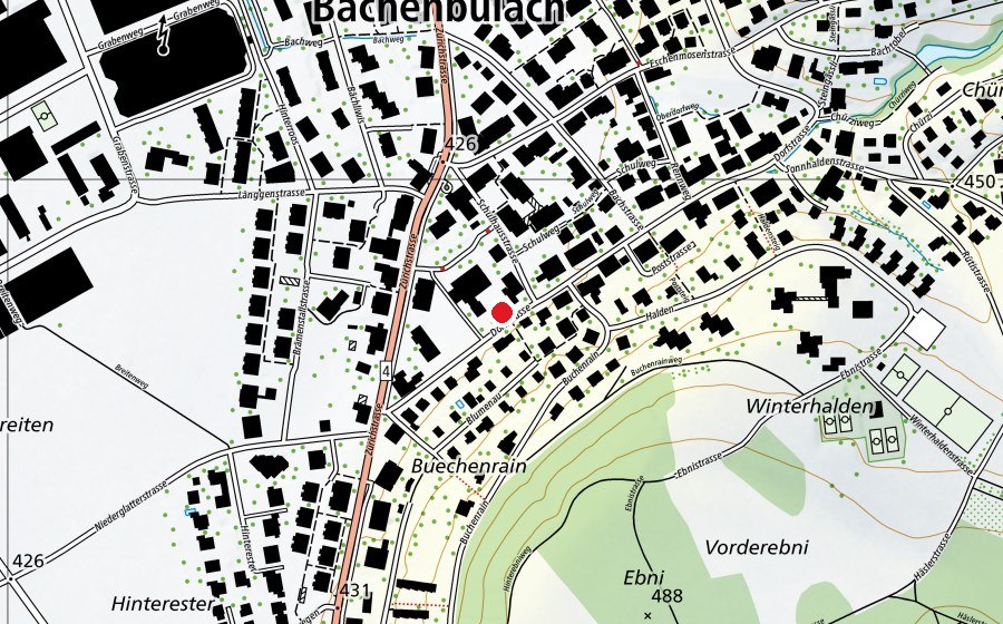 Mappa con la posizione di KIMI Kindertagesstätte (Asilo nido)