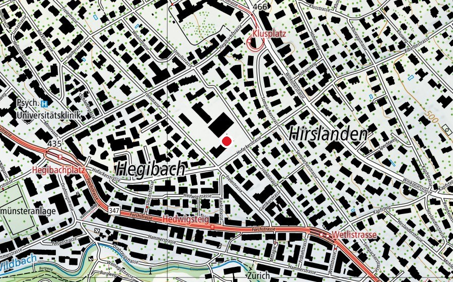 Carte indiquant l’emplacement de Kinderhort Herter Sek (Crèche)