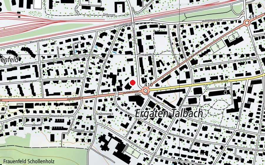 Mappa con la posizione di Kinderhort La Cicogna (Asilo nido)