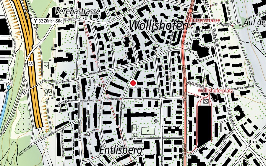 Karte mit dem Standort von Kinderhort Owenweg (Kindertagesstätte)