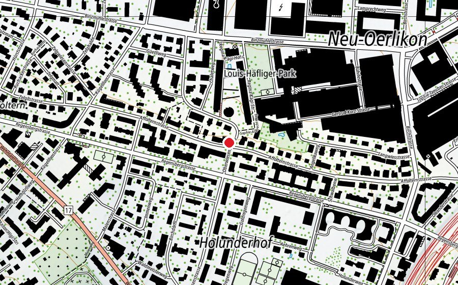 Carte indiquant l’emplacement de Kinderkrippe Harmonie (Crèche)