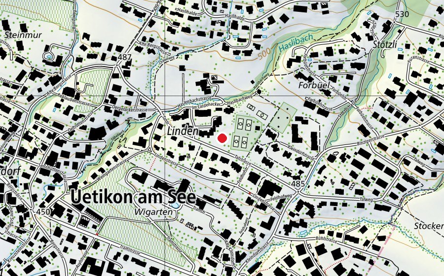 Carte indiquant l’emplacement de Kinderkrippe Tatzelwurm (Crèche)