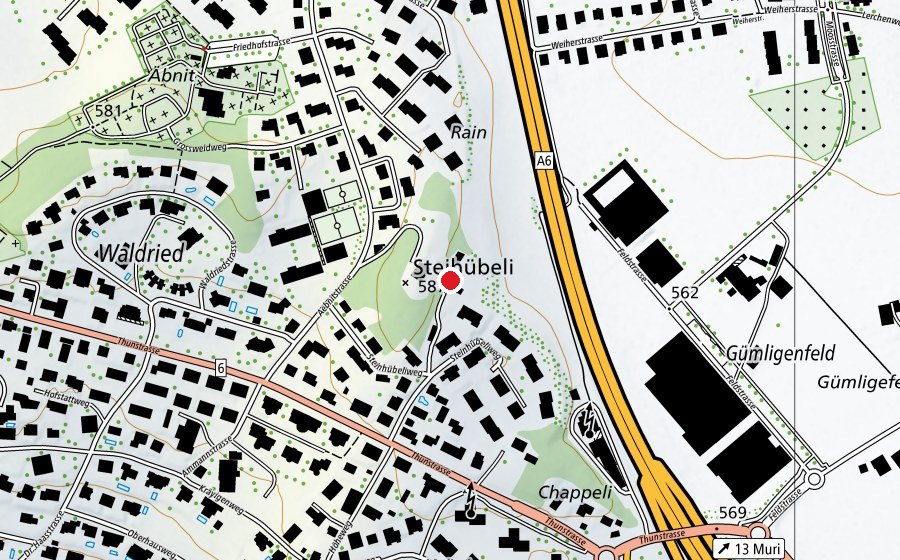 Carte indiquant l’emplacement de Kindertagesstätte Jamballa (Crèche)