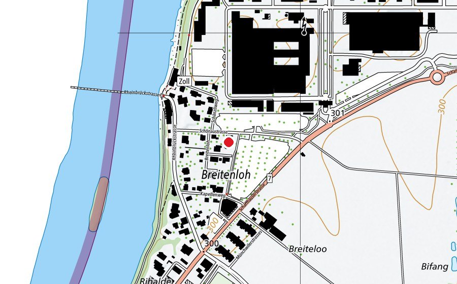 Map showing the location of Kindertagesstätte Zauberstei (Childcare)
