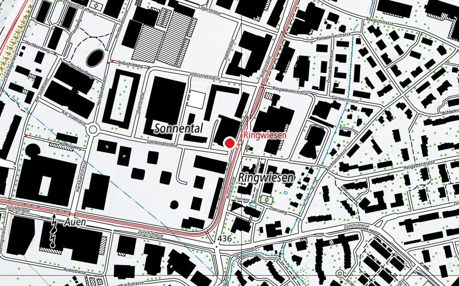Mappa con la posizione di Kinderwerkstatt (Asilo nido)